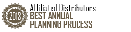 2013 Affiliated Distributors Best Annual Planning Process