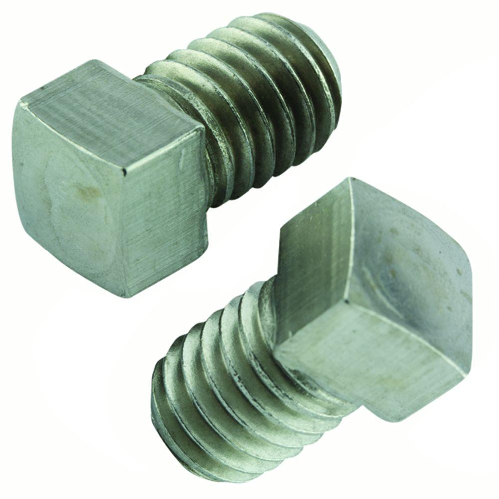 Details about   7/8-9 x 6 Square Head Set Screw Steel Plain Jack Hardened 7/8" 6" 2 pieces 