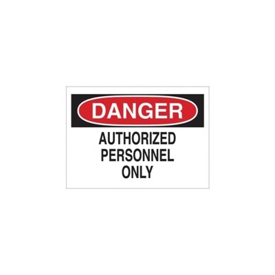 Access & Admittance Signs Access & Admittance Signs
