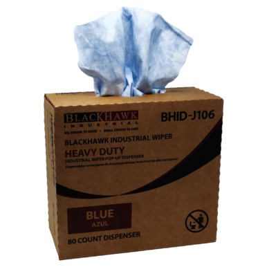 BHID-J106, 9.2 x 17 in, Blue, Heavy Duty, Wiper