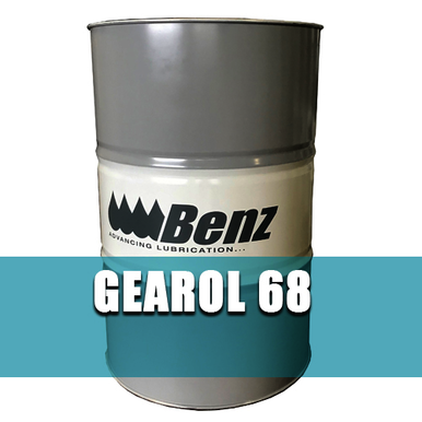 Benz Oil 424001-010, 54 gal Drum, ISO 68, Gearol, Gear Oil