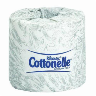 Kleenex Cottonelle 17713 Toilet Tissue, 451 Sheets/Roll, Fiber, White