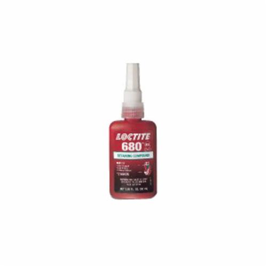 Loctite® 1835201 680™ 1-Part High Strength Retaining Compound, 50 mL Bottle, Liquid, Green, 1.1000000000000001