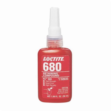 Loctite 680 High Strength Retaining Compound, 10 mL Bottle, Liquid, Green, 1.1