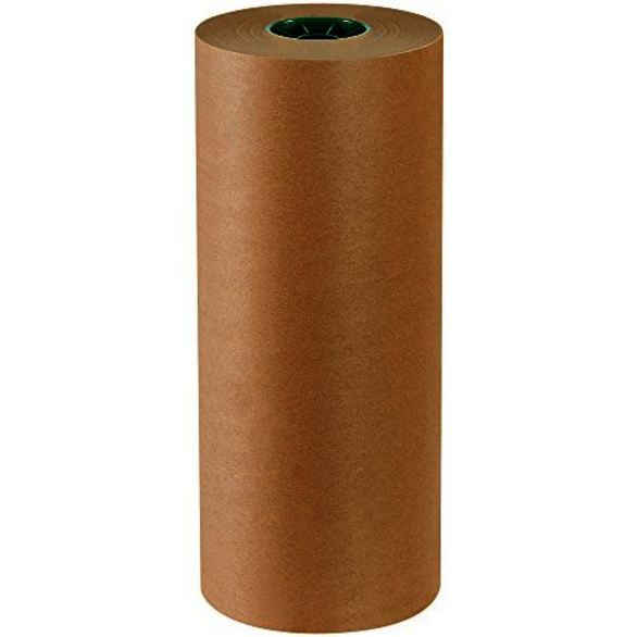 250 ft/Roll, 8 Roll/Skid, Brown, 24 in x 250 ft, Singleface, A Flute, Corrugated Paper Roll