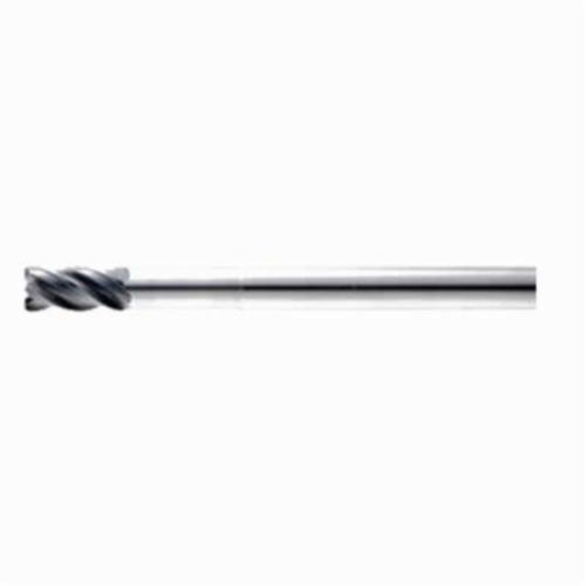 2-1//2 Length SGS 36723 Z1PCR Z-Carb-AP High Performance End Mill 1//2 Cutting Length Titanium Nitride-X Coating 0.015 Corner Radius 1//4 Cutting Diameter 1//4 Shank Diameter