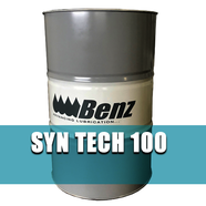 Benz Oil 425015-012, 55 gal Drum, ISO 100, SYN TECH, Synthetic PAO (Polyalphaolefin), Bearing & Gear Oil