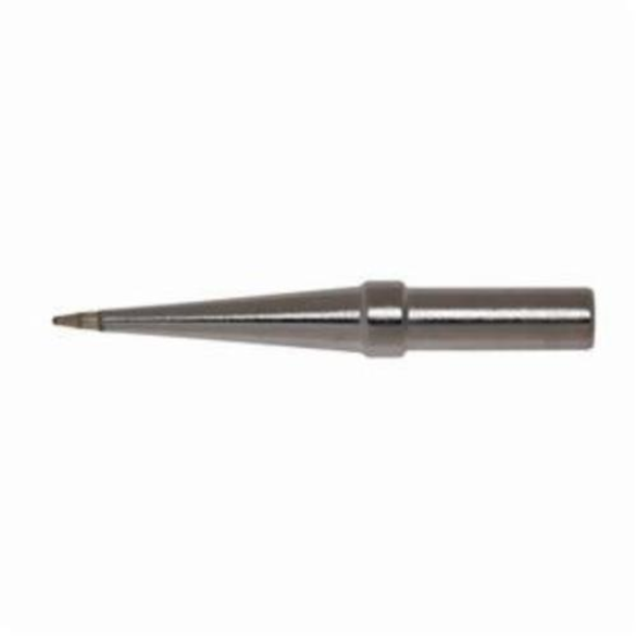 Weller ETO Long Conical Soldering Tip, 25.4 mm L x 0.8 mm W x 1.12 mm THK, Copper, Chromium/Nickel/Iron Plated