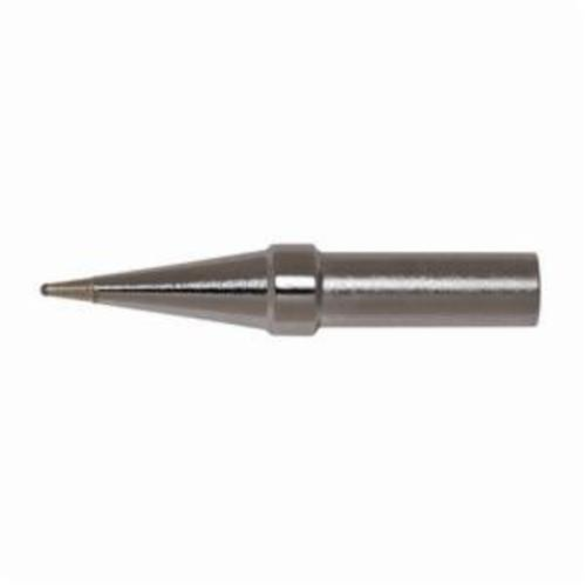 Weller ETP Conical Tapered Soldering Tip, 15.88 mm L x 0.8 mm W x 0.3 mm THK, Copper, Chromium/Nickel/Iron Plated
