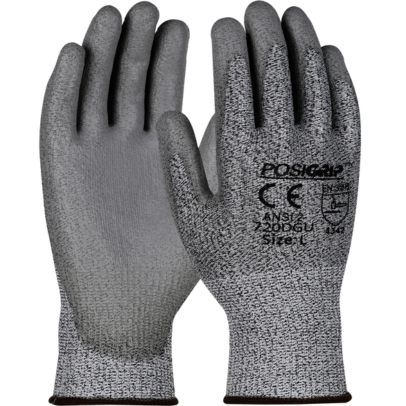 WESCHE 720DGU/XXS XX-Small Rib Knit Cut Resistant Glove