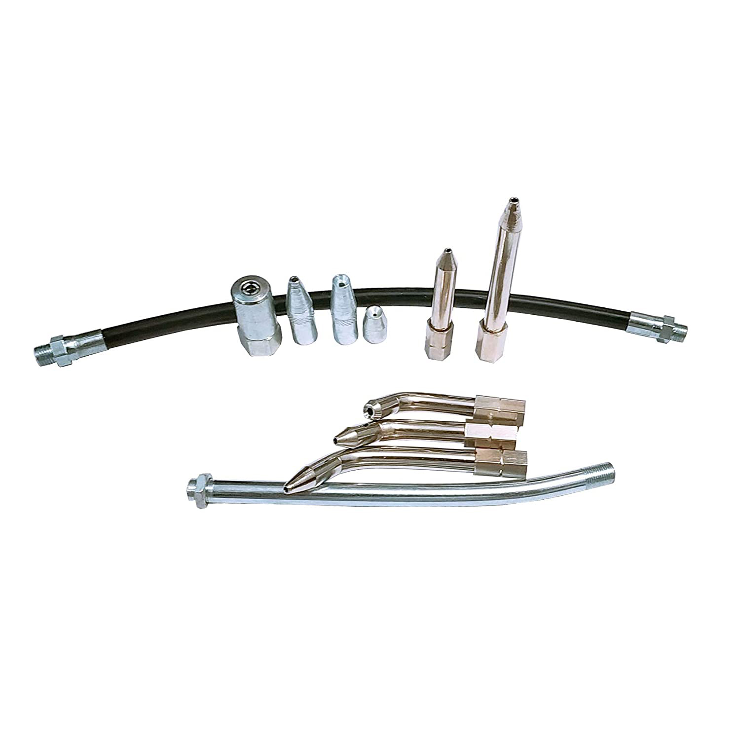Grease Gun Couplers, Nozzles & Access